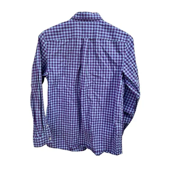 Lot of 3 Vineyard Vines Shirts Boys Large 16 Long Sleeve Whale Shirt Plaid - Picture 6 of 15